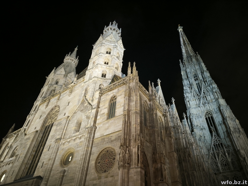 Stephansdom by night