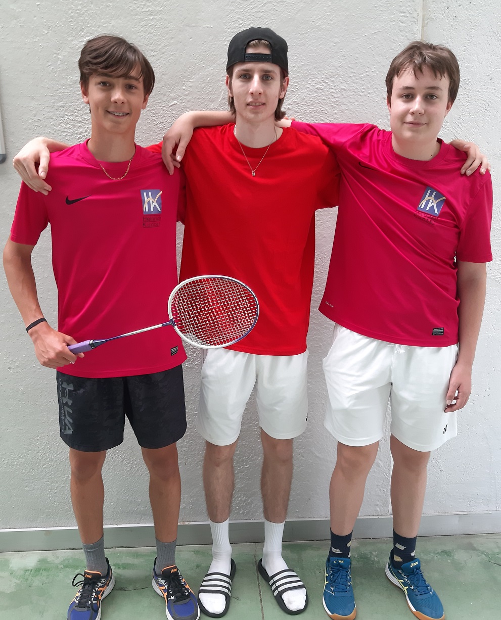 Badminton Trio