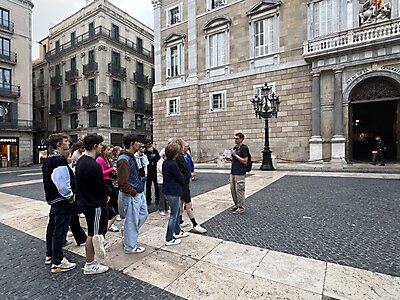 5. Am San Jaume Platz und dem Palast der Generalitat