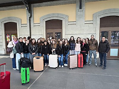 Ankunft in Busto Arsizio 2025