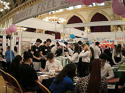 Großer Andrang auf unseren Stände