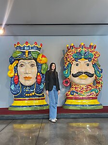 Lena Malleier bei Dolce&Gabbana